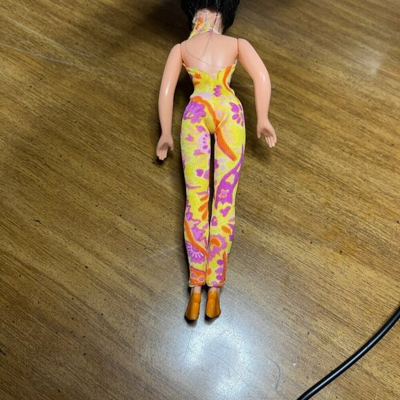 1994 Princess Tenko and the Guardians of The Magic 6.5" Doll Yellow Jumpsuit - Picture 2 of 5